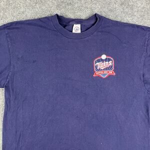 Delta Pro Weight Minnesota Twins T-Shirt XL Navy Gotta See 'Em MLB